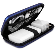 Eztraveling Shockproof EVA Cable Organizer Tech Pouch Hard Case Waterproof USB Earphone Storage Pouch Bag